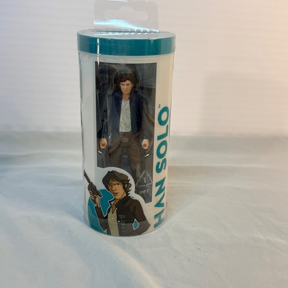 Hasbro Other - Star Wars Galaxy of Adventures Han Solo 3.75 Action Figure with Mini Comic E5648